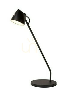 Lampă de birou Lucide MILNE LED neagră, dimabilă, metal, modernă small 0