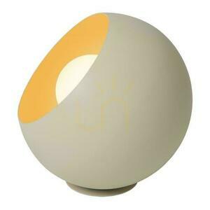 Lampă de masă Lucide Doredos bej metal modern 20 cm small 1