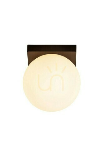 Verifica Aplica de perete Lucide TASSA LED negru sticla 13,5 cm pentru baie