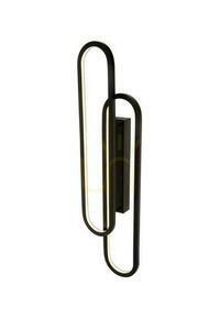 Aplica de perete Lucide Thelma LED 33W negru aluminiu modern small 1