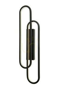 Aplica de perete Lucide Thelma LED 33W negru aluminiu modern small 0