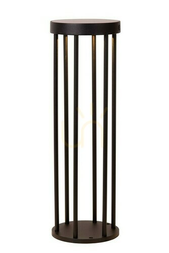 Verifica Stâlp de iluminat exterior Lucide Jackson LED negru aluminiu IP65 50 cm