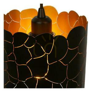 Pendul Lucide ALMELO negru-auriu metal, 3 becuri, E27, modern small 2