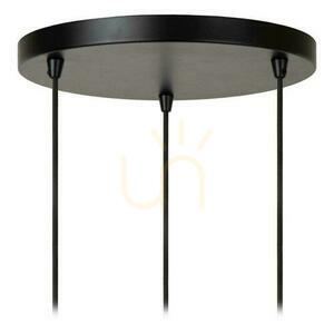 Pendul Lucide ALMELO negru-auriu metal, 3 becuri, E27, modern small 4
