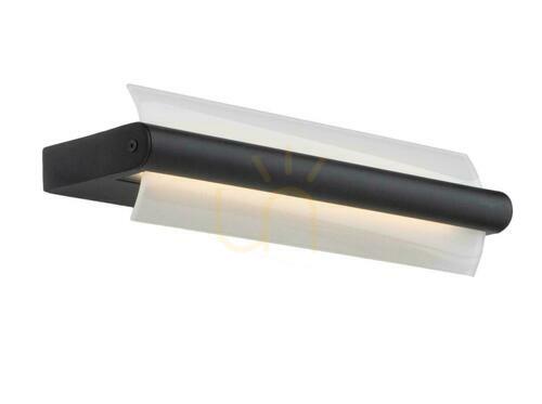 Verifica Aplica de perete Lucide WANDA LED 15W neagră IP44 pentru baie