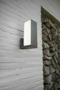 Lampă de perete exterior LED Lutec Cuba antracit 14W 1000lm 5193810118 small 4
