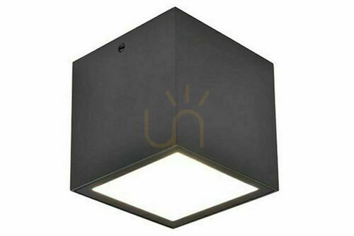 Verifica Plafonieră exterior LED Lutec GEMINI gri 6,9W 750lm 4000K IP54 6389101118