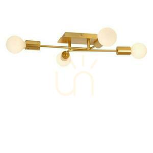 Plafonieră Lucide LESTER, 4×E27, auriu mat, 51 cm, 21118/04/02 small 4