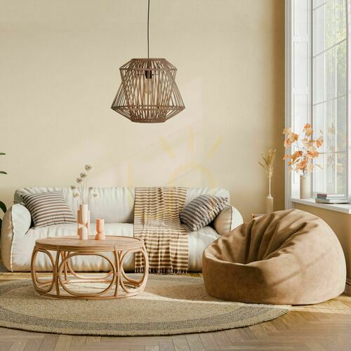 Verifica Ambre Bamboo EKO BOHO Lampă suspendată.
