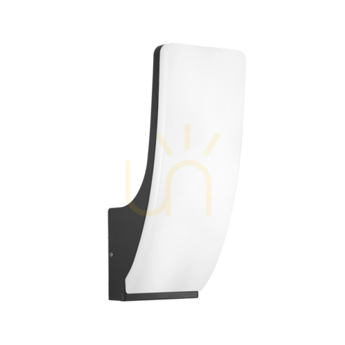 Verifica Lampă de perete exterior Italux Natan LED negru IP54 15W OWL-61916-BK
