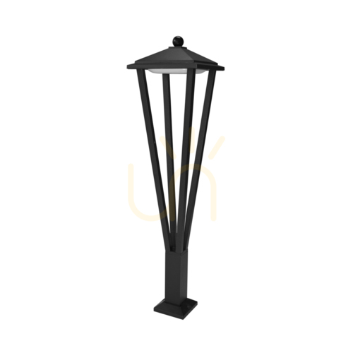 Verifica Lampa de grădină Italux Black Bons LED neagră IP54 12W 3000K OFL-22474-L-BK