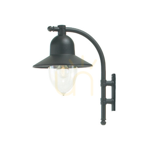 Verifica Lampă de perete pentru exterior COMO 370B E27 Negru 9005 Norlys