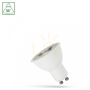 Led Gu10 230 V 4 W Smd 55st Cw cu lentile cu spectru small 0