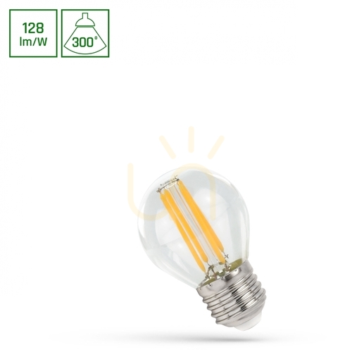 Verifica Led Ball E27 230 V 5.5 W Cog Nw Clear Spectrum