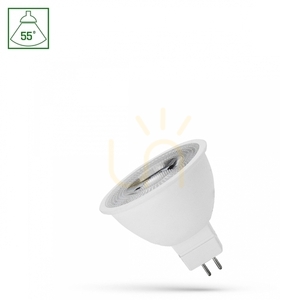 Led Mr16 12 V 6 W Smd 55st Ww cu lentile cu spectru small 1