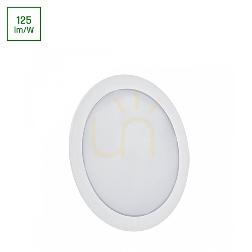 Verifica Algine Eco 2w1 Downlight montat pe suprafață 12 W Nw 230 V 110st Ip20 Ik06 170x35mm alb rotund