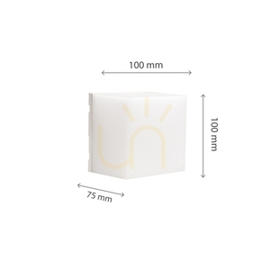 Scatollo 5 W Cct 230 V Ip54 100x100x75 Mm Fațadă albă 10 Scatollo 5 W Cct 230 V Ip54 100x100x75 Mm Fațadă albă small 10