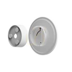 Piatta 12 W Cct 230 V Ip44 180x47 Mm alb rotund fațadă. small 10