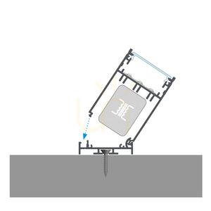 Profil LED LUMINES FOLDO 10-1072-20, negru anodizat, 2,02 m small 6