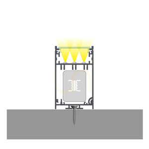 Profil LED LUMINES FOLDO 10-1072-20, negru anodizat, 2,02 m small 7