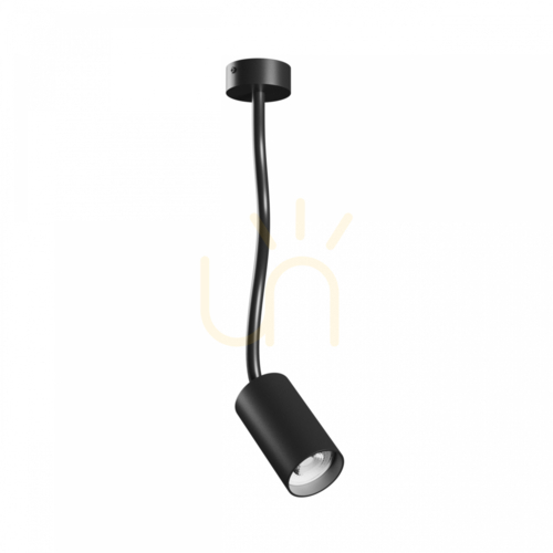 Verifica Variosa Flexi Gu10 Baza 230 V Ip20 55x100x410 Mm Negru Rotund.