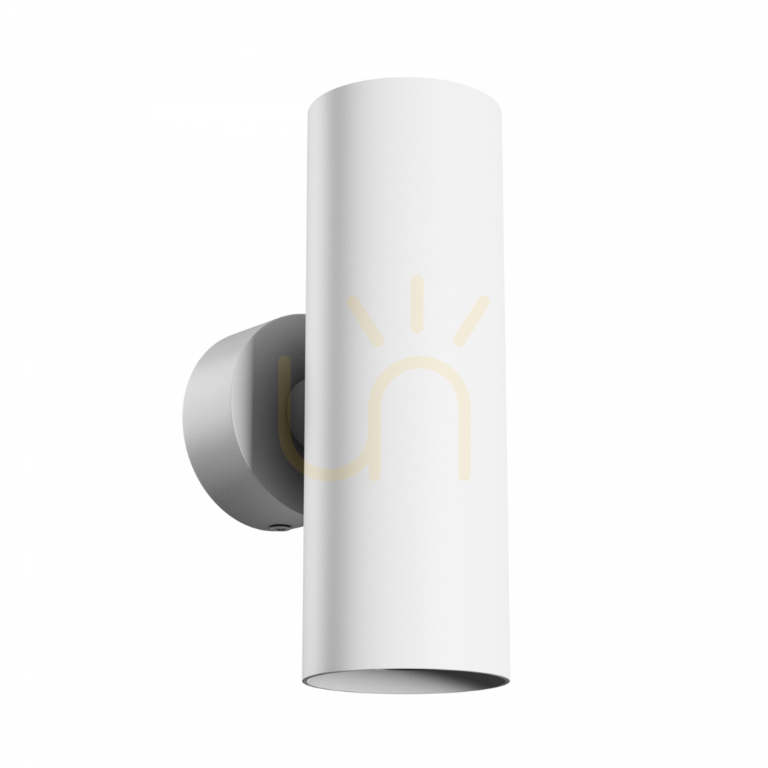 Vedere Squalla Variosa Tubo 2 Xgu10 Aplică 230 V Ip20 55 X160 X90 Mm Alb Round. Squalla Variosa Tubo 2 Xgu10 Aplică 230 V Ip20 55 X160 X90 Mm Alb Round.