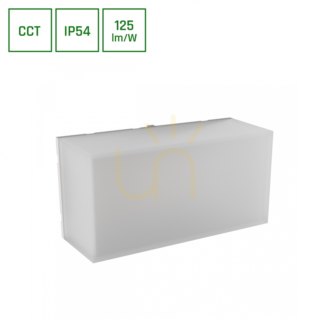 Verifica Scatollo 8 W Cct 230 V Ip54 200x100x75 Mm Fațadă albă Scatollo 8 W Cct 230 V Ip54 200x100x75 Mm Fațadă albă