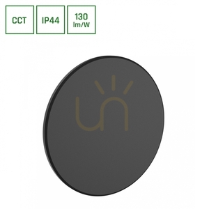 Piatta 18 W Cct 230 V Ip44 250x47 Mm Black Round Fațadă. 0 Piatta 18 W Cct 230 V Ip44 250x47 Mm Black Round Fațadă. small 0