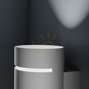 Squalla Lumo G9 Lampă de perete 230 V Ip20 80x150 Alb rotund small 4