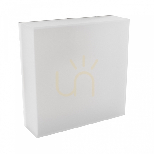 Verifica Scatollo 20 W Cct 230 V Ip54 250x250x75 Mm Fațadă albă