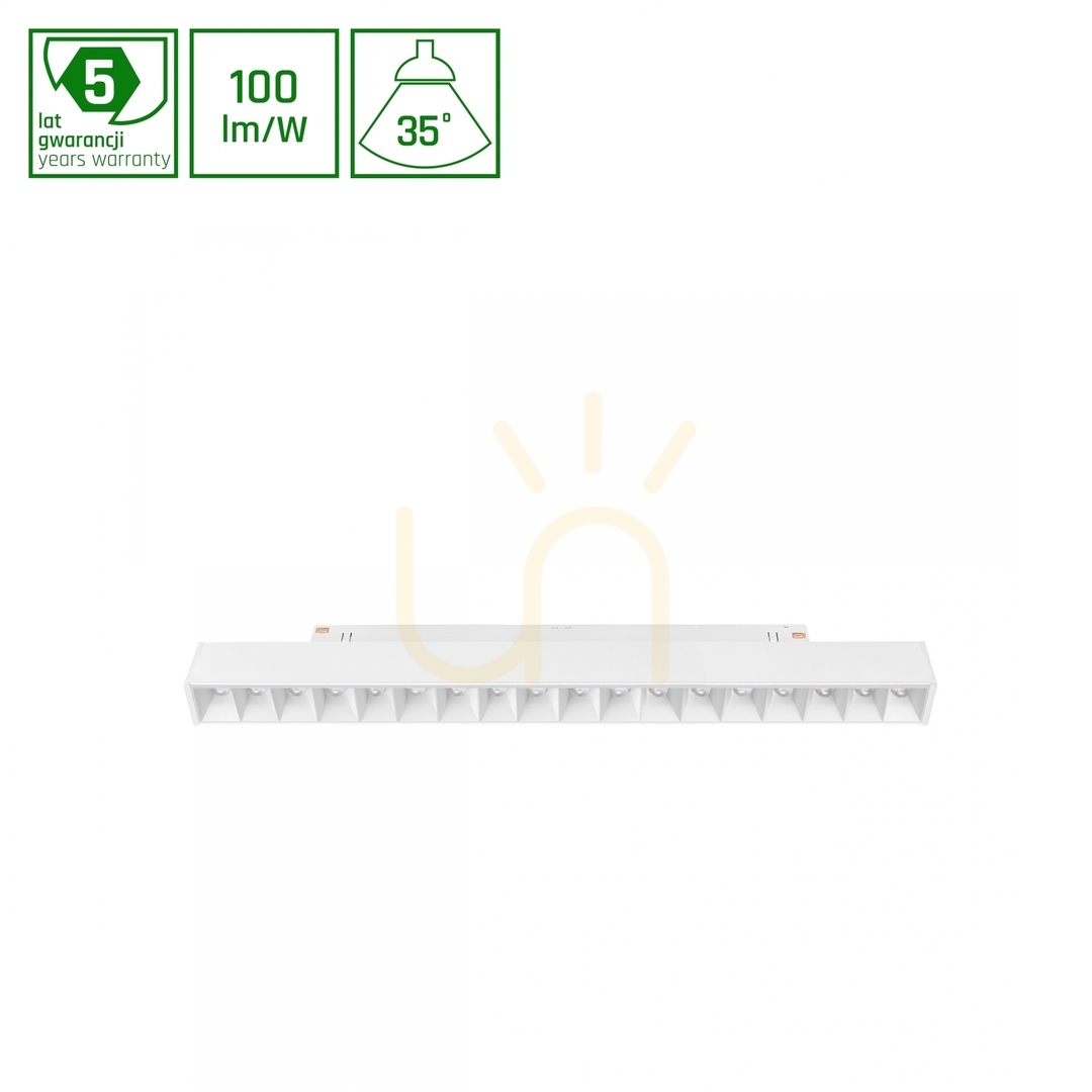 Verifica Sistem Shift Grid M Grid Corp de iluminat pentru bara de autobuz 303x23x42mm 17W 35st Alb 5 ani garanție 5 ani. 2 circuite Sistem Shift Grid M Grid Corp de iluminat pentru bara de autobuz 303x23x42mm 17W 35st Alb 5 ani garanție 5 ani. 2 circuite