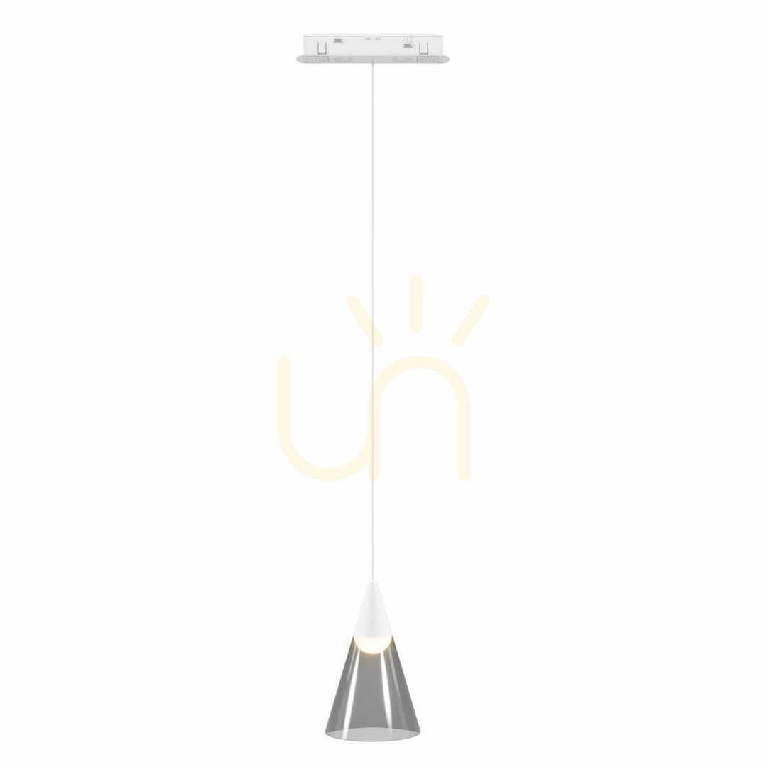 Pendul LED Max Light MAX M0043N alb 6W 3000K 12 cm