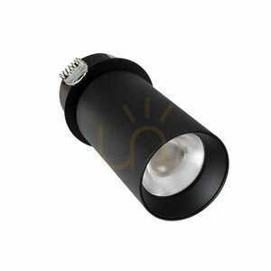 Corp de iluminat încastrat Max Light HALO H0127 negru LED 9 W 3000 K 6 cm small 1