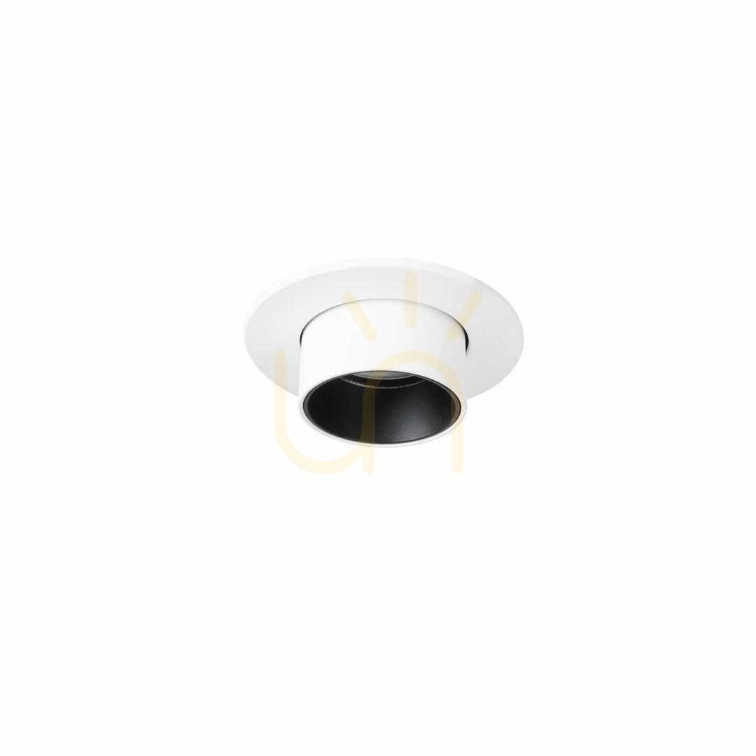 Afişa Plafond LED încastrat Max Light Halo H0128 alb 6W 3000K 6 cm aluminiu Plafond LED încastrat Max Light Halo H0128 alb 6W 3000K 6 cm aluminiu