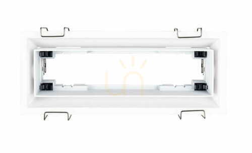 Verifica Lumină încastrată modulară Max Light Modular H180.04 alb aluminiu 19,5 cm