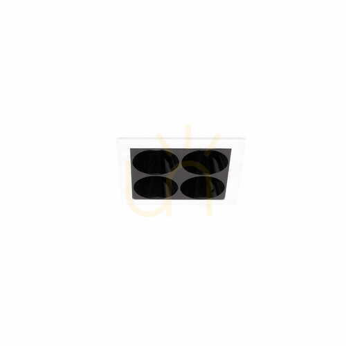 Verifica Lumină încastrată Max Light X-Line H0135 alb/negru aluminiu 5W 3000K CRI90