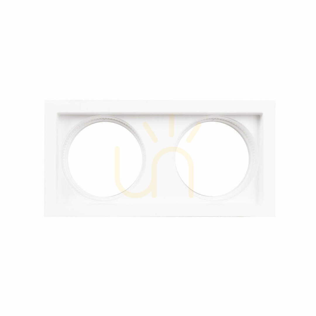 Zapustené svietidlo Max Light Spilio biele hliníkové 18 cm H190.05