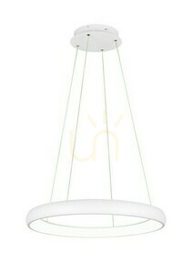 Lustră LED Trio CARDONA 349617531, alb mat, 75 cm small 1