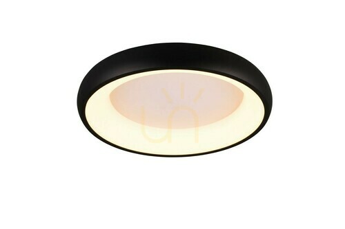 Verifica Plafonieră LED Trio CARDONA 649614532, negru mat, 46,5 cm