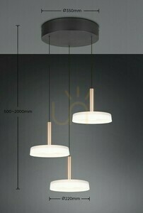 Lampă suspendată Trio CELESTE 354930365 small 6