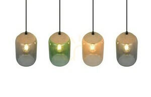 Lampă cu pandantiv Trio CORK 364600417 small 2