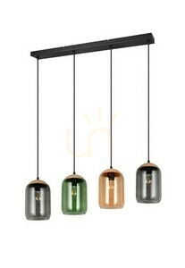 Lampă cu pandantiv Trio CORK 364600417 small 4