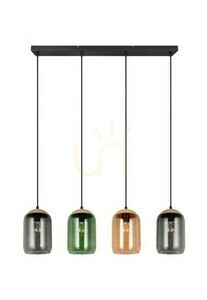 Lampă cu pandantiv Trio CORK 364600417 small 5