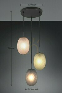 Trio FACETTE Lampă suspendată 364230317 small 6