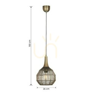 Lampă cu pandantiv Trio SORAYA 365430104 small 4