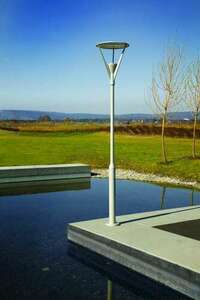 Park/Garden Lanternă NICE 777GR Grafit 36.4W 3000K 7016 Norlys. small 1