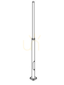 Park/Garden Lanternă NICE 777GR Grafit 36.4W 3000K 7016 Norlys. small 6