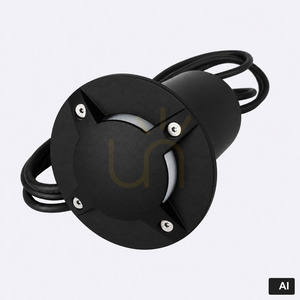 RENA 1773B corp de iluminat exterior încastrat negru 8W 4000K NORLYS.