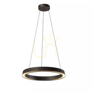 Garta LED lampă suspendată negru PL0149-BK small 1