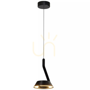 GARTA lampă LED suspendată cu control prin gesturi 12 W LED + 4 W LED negru PL0147-BK - YASKR small 1